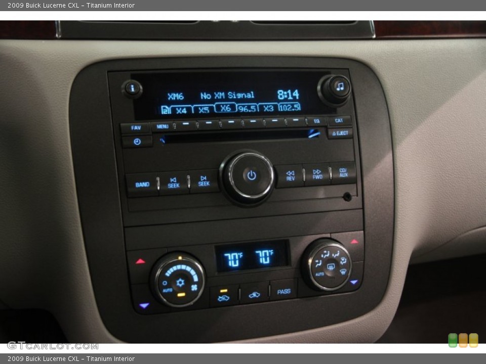 Titanium Interior Controls for the 2009 Buick Lucerne CXL #99413564
