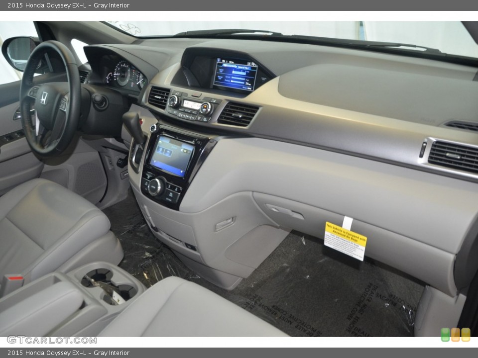 Gray Interior Photo for the 2015 Honda Odyssey EX-L #99416684