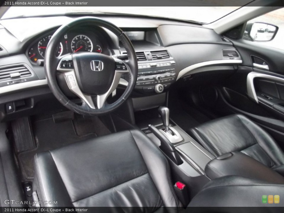 Black Interior Photo for the 2011 Honda Accord EX-L Coupe #99436396