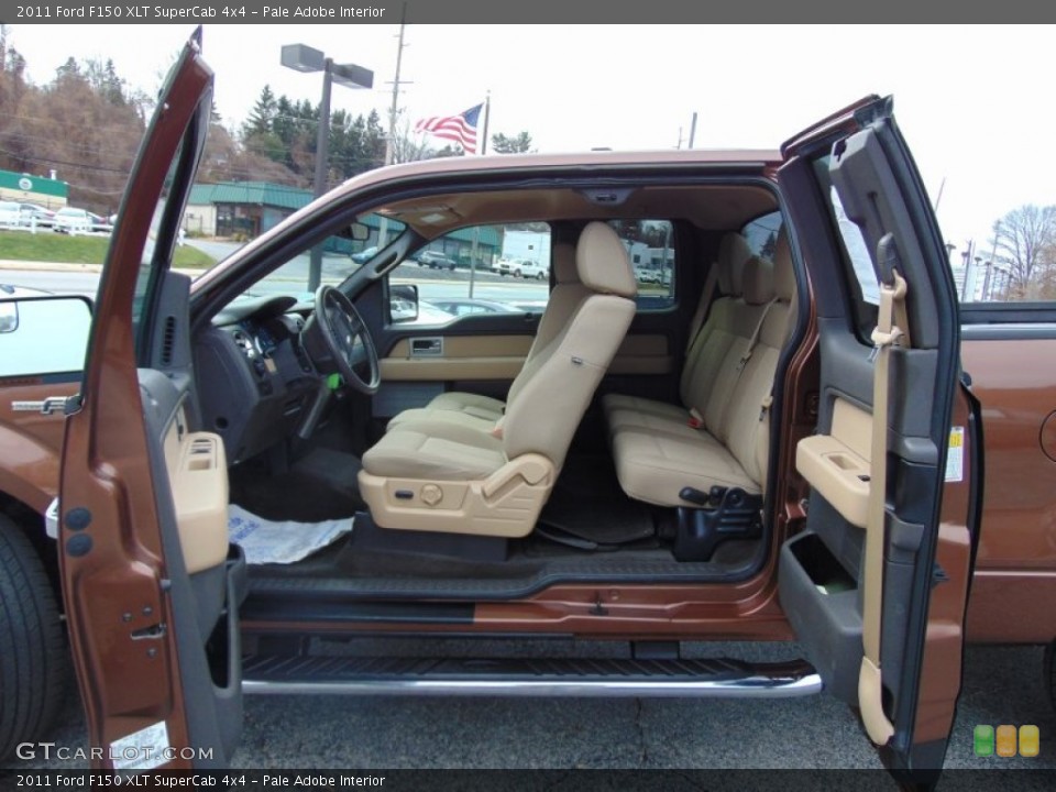 Pale Adobe Interior Photo for the 2011 Ford F150 XLT SuperCab 4x4 #99440158