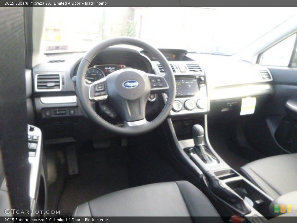 Black Interior Prime Interior for the 2015 Subaru Impreza 2.0i Limited 4 Door #99441241
