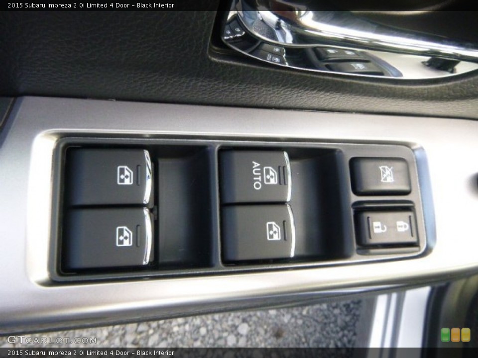 Black Interior Controls for the 2015 Subaru Impreza 2.0i Limited 4 Door #99441280