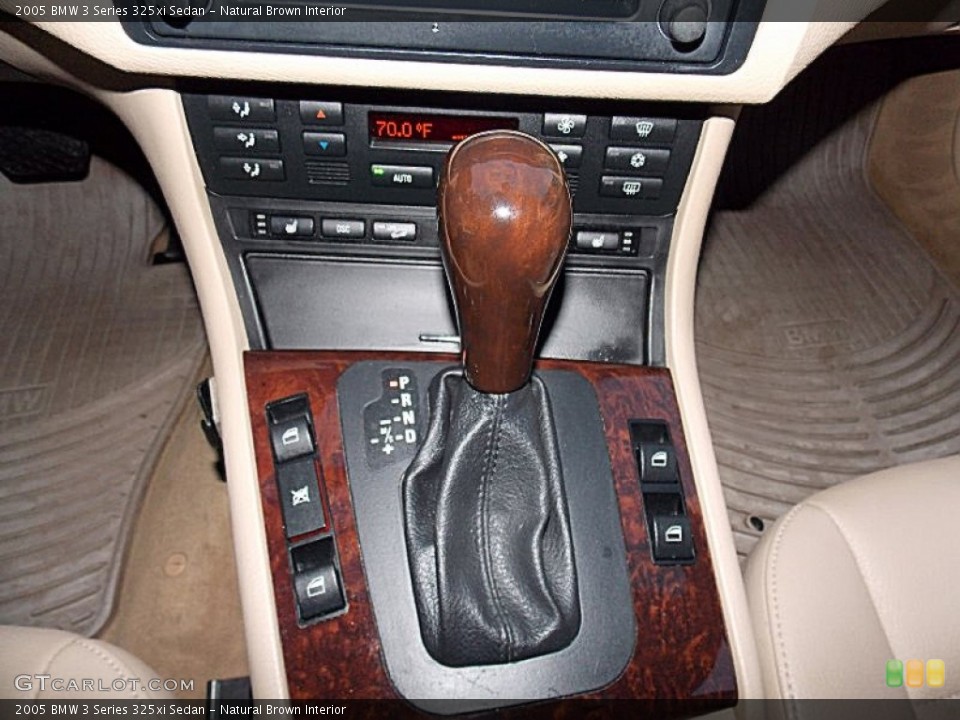 Natural Brown Interior Transmission for the 2005 BMW 3 Series 325xi Sedan #99444388
