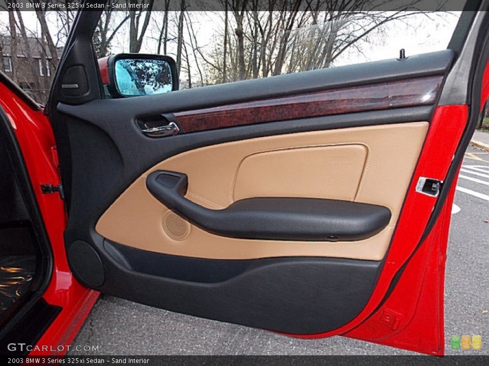 Sand Interior Door Panel for the 2003 BMW 3 Series 325xi Sedan #99444880
