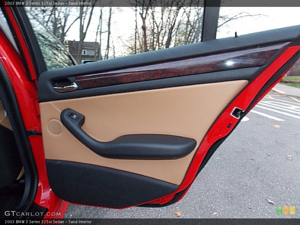 Sand Interior Door Panel for the 2003 BMW 3 Series 325xi Sedan #99444952