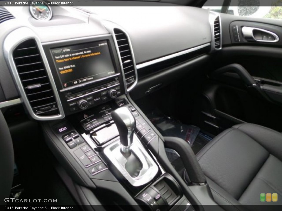 Black Interior Transmission for the 2015 Porsche Cayenne S #99447352