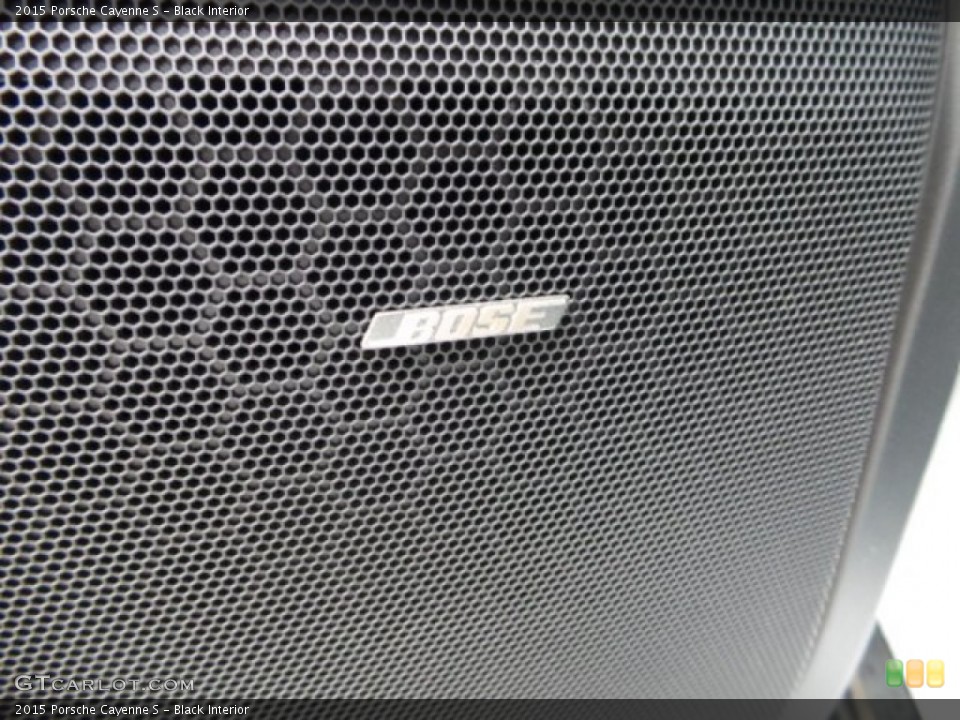 Black Interior Audio System for the 2015 Porsche Cayenne S #99447868