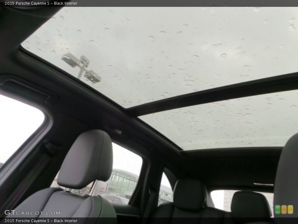Black Interior Sunroof for the 2015 Porsche Cayenne S #99447952