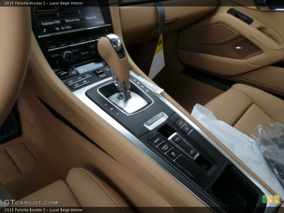 Luxor Beige Interior Transmission for the 2015 Porsche Boxster S #99448945