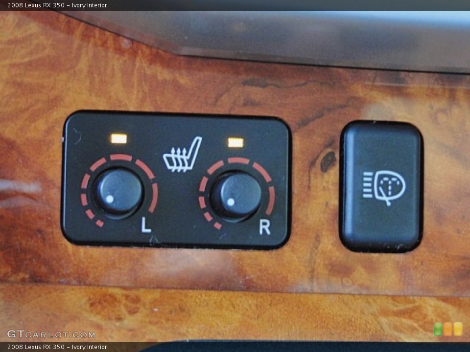 Ivory Interior Controls for the 2008 Lexus RX 350 #99458956