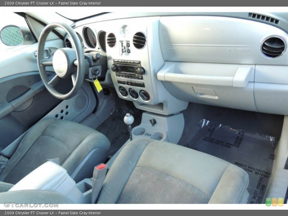 Pastel Slate Gray Interior Dashboard for the 2009 Chrysler PT Cruiser LX #99459817