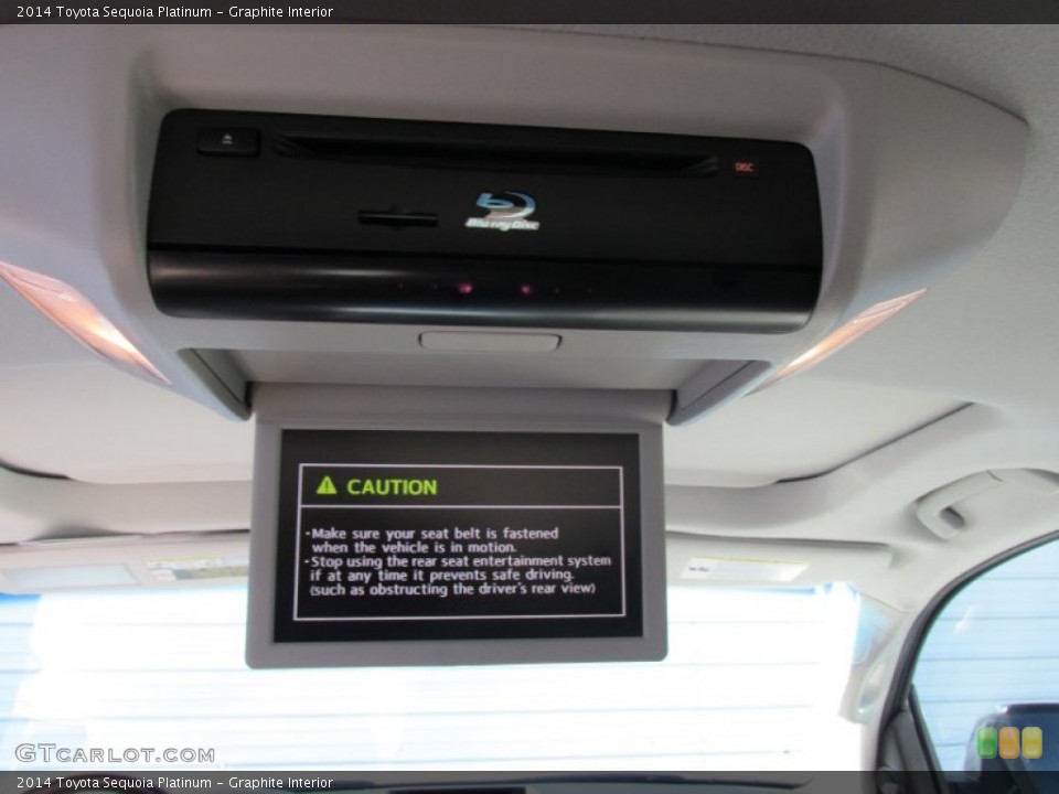 Graphite Interior Entertainment System for the 2014 Toyota Sequoia Platinum #99474613
