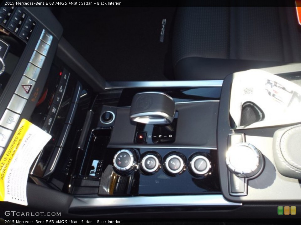 Black Interior Transmission for the 2015 Mercedes-Benz E 63 AMG S 4Matic Sedan #99474919