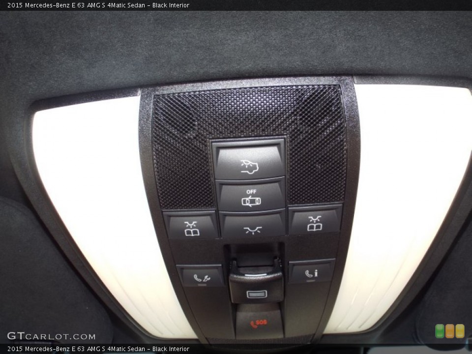 Black Interior Controls for the 2015 Mercedes-Benz E 63 AMG S 4Matic Sedan #99474940