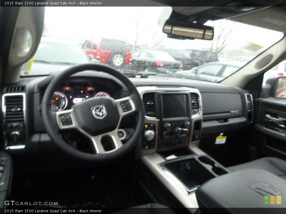 Black Interior Prime Interior for the 2015 Ram 1500 Laramie Quad Cab 4x4 #99475114