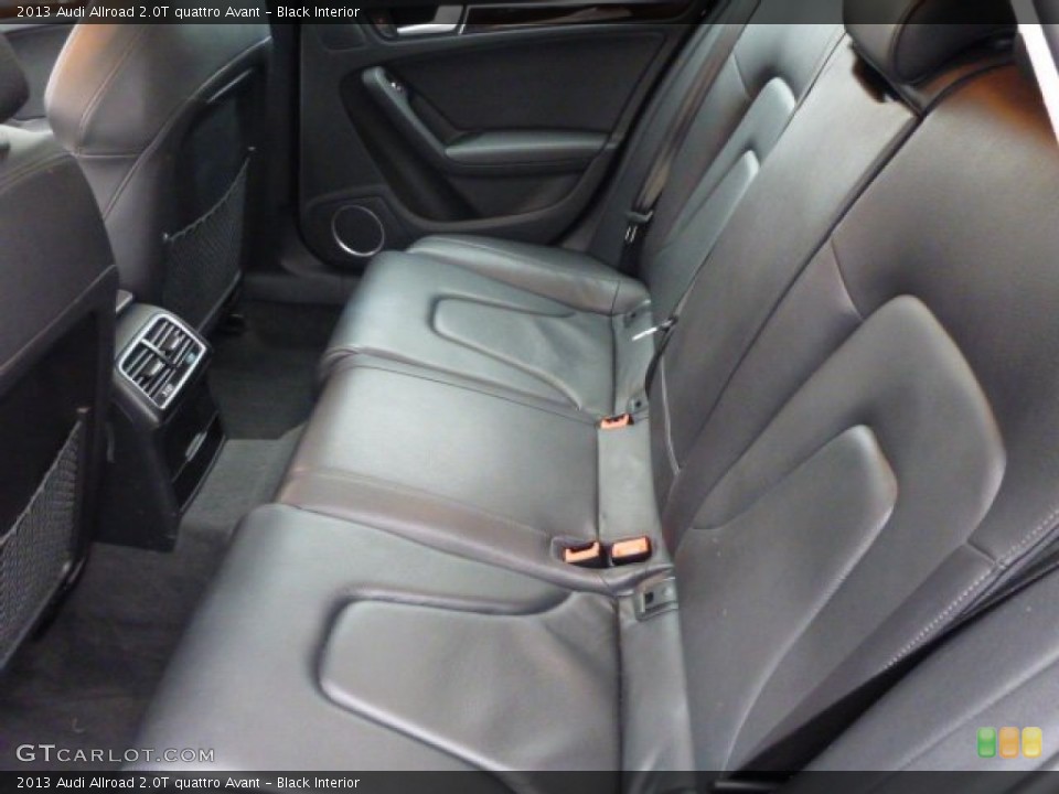 Black Interior Rear Seat for the 2013 Audi Allroad 2.0T quattro Avant #99484350