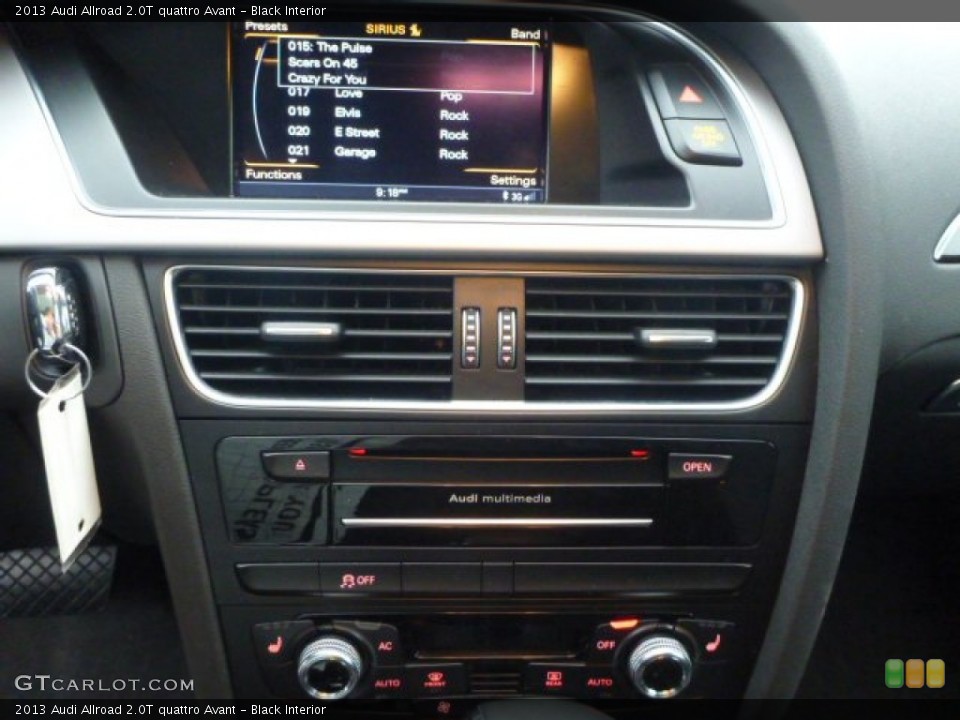 Black Interior Controls for the 2013 Audi Allroad 2.0T quattro Avant #99484458