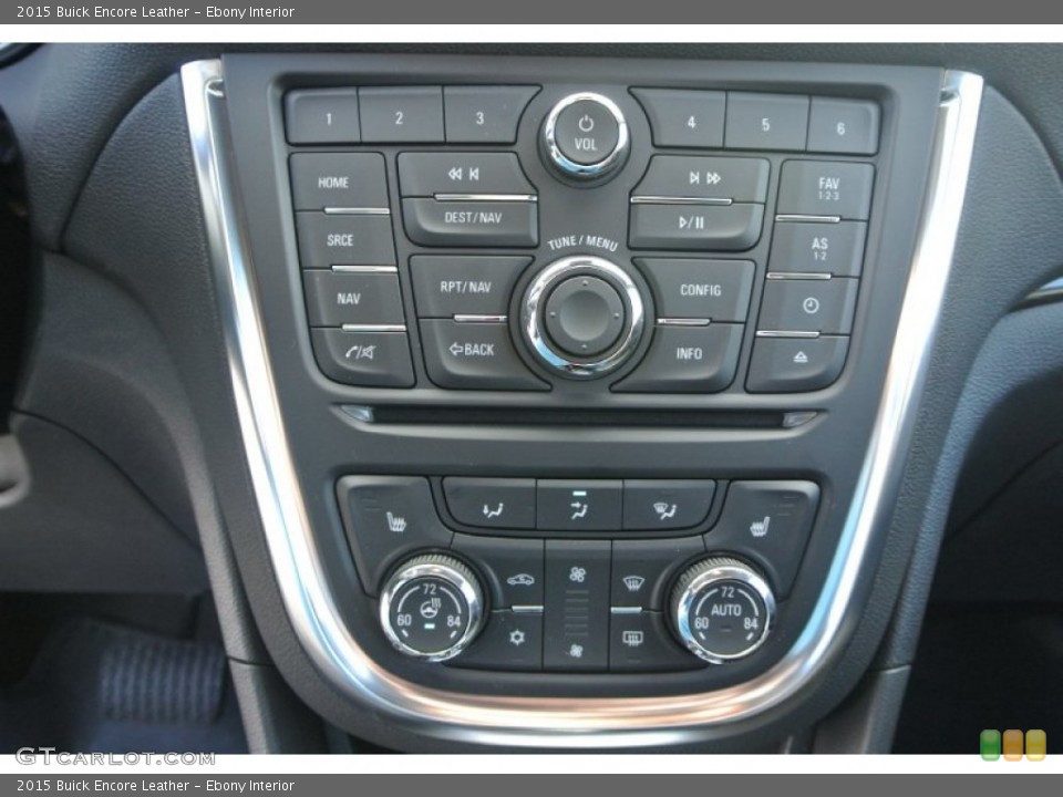 Ebony Interior Controls for the 2015 Buick Encore Leather #99484653