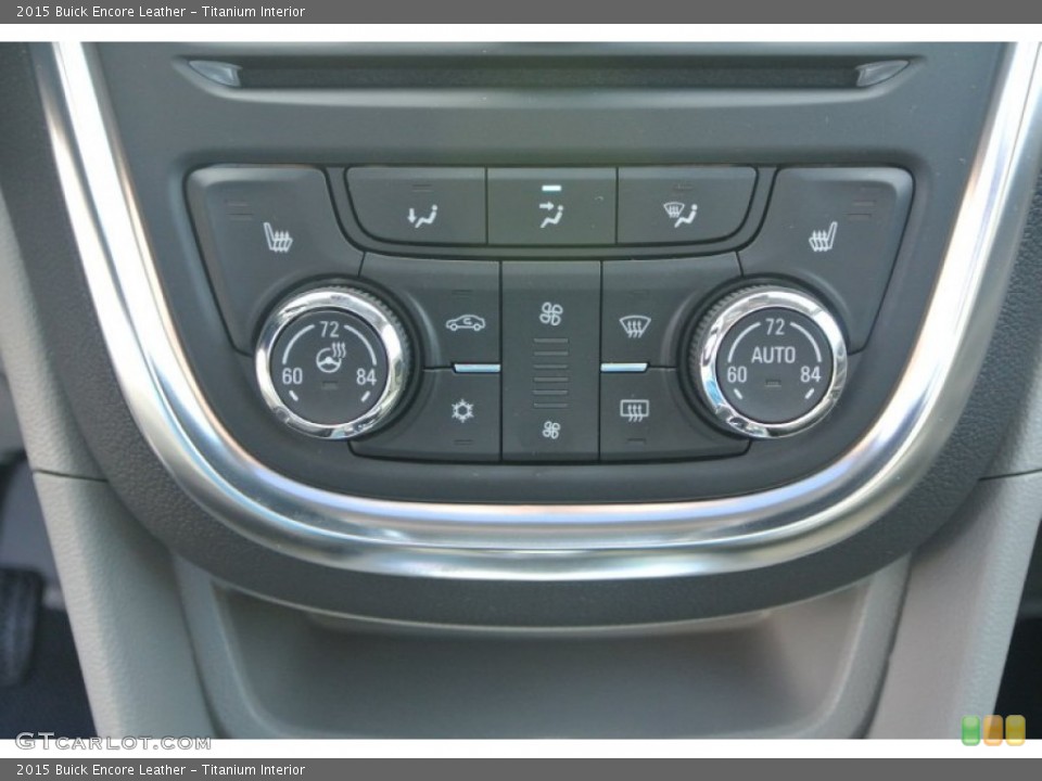 Titanium Interior Controls for the 2015 Buick Encore Leather #99485307