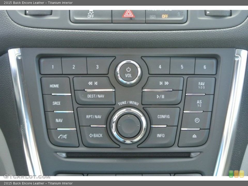 Titanium Interior Controls for the 2015 Buick Encore Leather #99485319