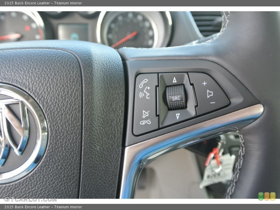 Titanium Interior Controls for the 2015 Buick Encore Leather #99485352
