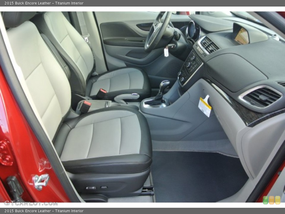 Titanium Interior Front Seat for the 2015 Buick Encore Leather #99485682