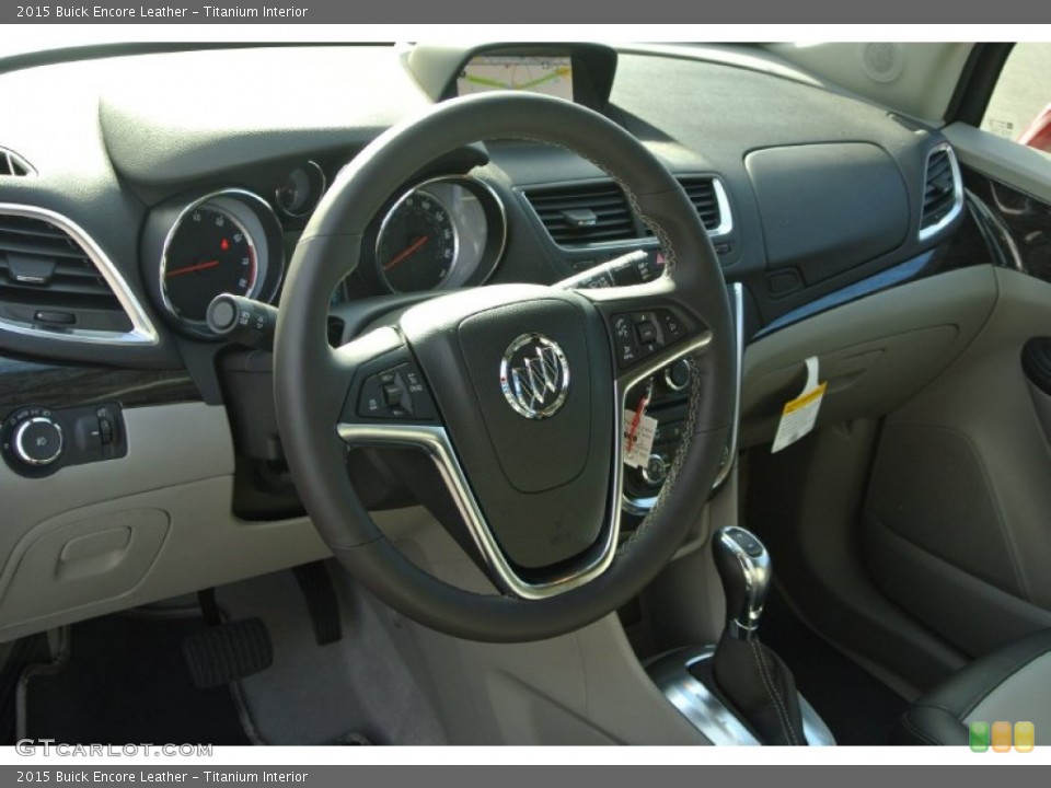 Titanium Interior Dashboard for the 2015 Buick Encore Leather #99485724