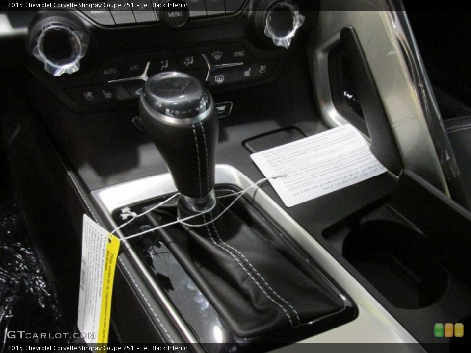Jet Black Interior Transmission for the 2015 Chevrolet Corvette Stingray Coupe Z51 #99493306