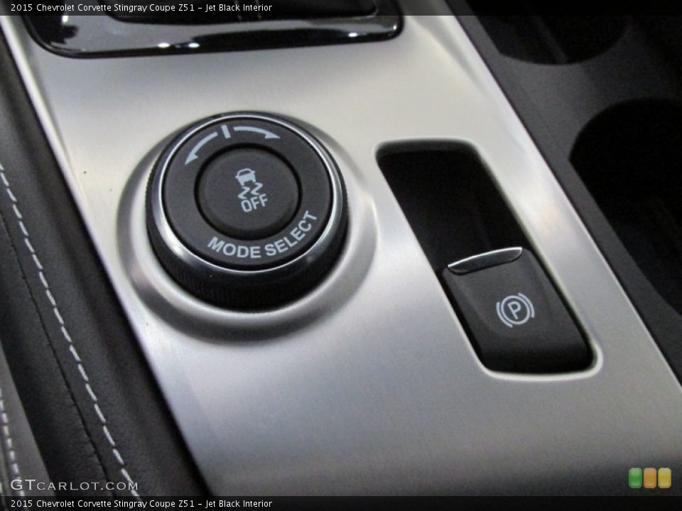 Jet Black Interior Controls for the 2015 Chevrolet Corvette Stingray Coupe Z51 #99493357