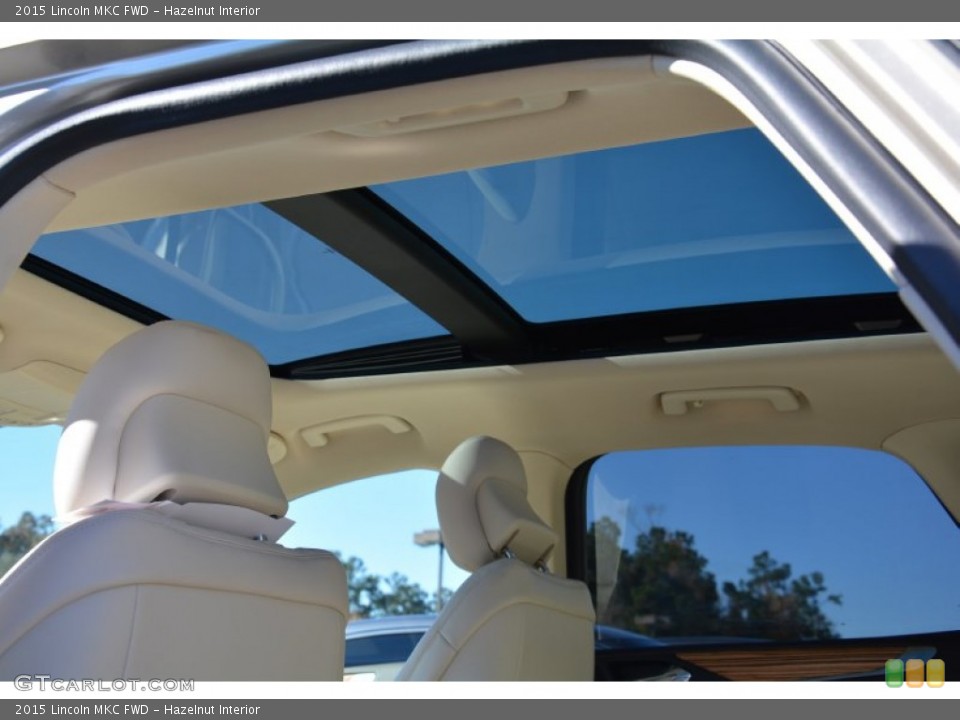 Hazelnut Interior Sunroof for the 2015 Lincoln MKC FWD #99498115