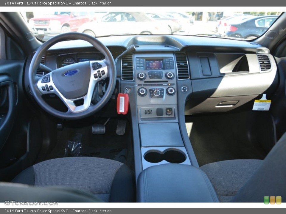 Charcoal Black Interior Dashboard for the 2014 Ford Taurus Police Special SVC #99499294