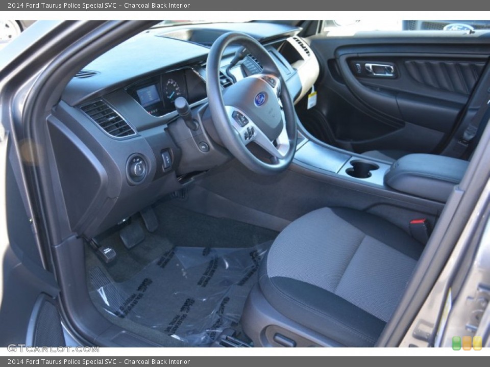 Charcoal Black Interior Prime Interior for the 2014 Ford Taurus Police Special SVC #99499342
