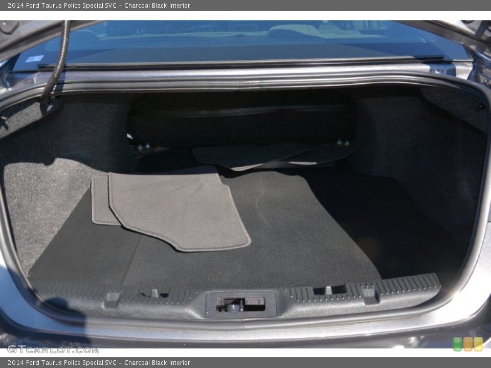 Charcoal Black Interior Trunk for the 2014 Ford Taurus Police Special SVC #99499457