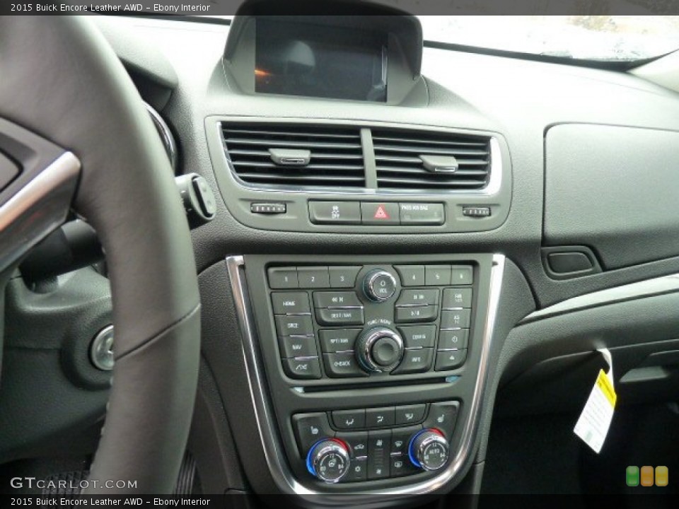 Ebony Interior Controls for the 2015 Buick Encore Leather AWD #99501946