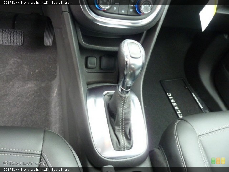 Ebony Interior Transmission for the 2015 Buick Encore Leather AWD #99501967