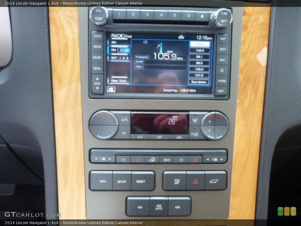 Monochrome Limited Edition Canyon Interior Controls for the 2014 Lincoln Navigator L 4x4 #99509581