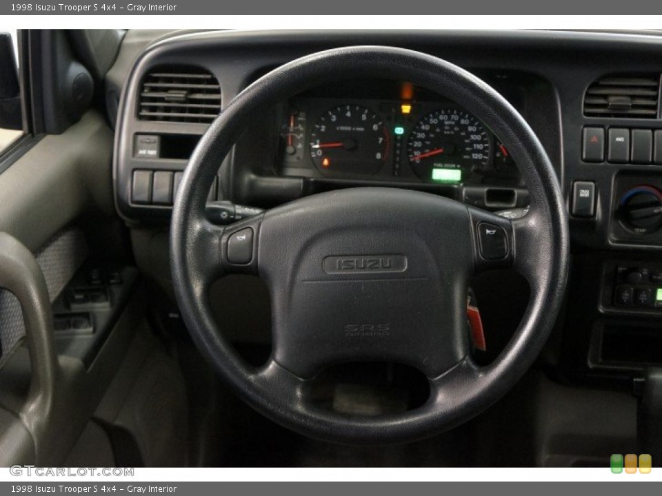 Gray Interior Steering Wheel for the 1998 Isuzu Trooper S 4x4 #99519151