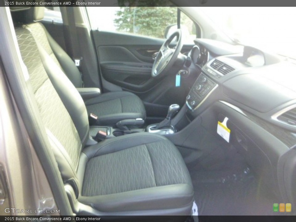Ebony Interior Front Seat for the 2015 Buick Encore Convenience AWD #99522013