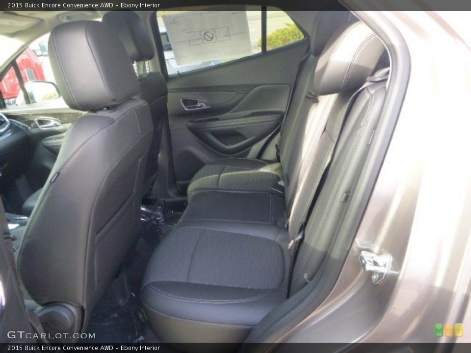 Ebony Interior Rear Seat for the 2015 Buick Encore Convenience AWD #99522078