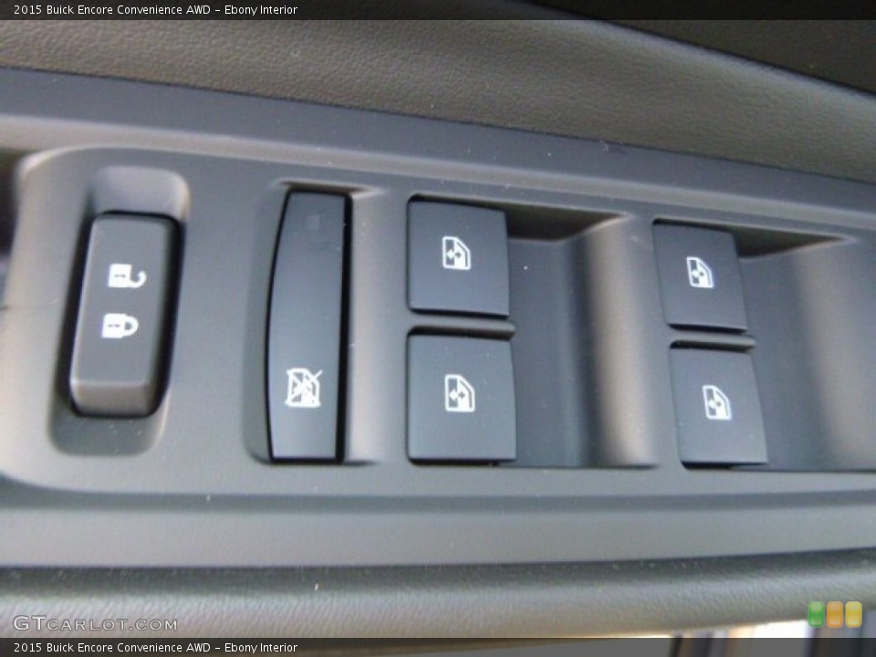 Ebony Interior Controls for the 2015 Buick Encore Convenience AWD #99522102