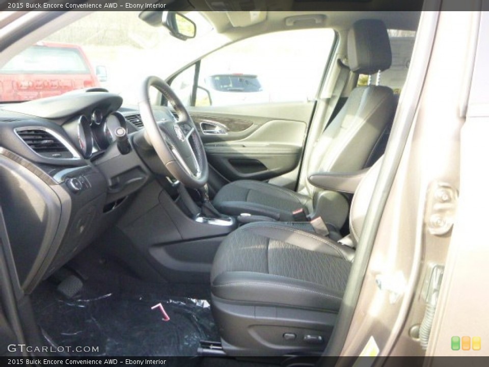 Ebony Interior Front Seat for the 2015 Buick Encore Convenience AWD #99522146