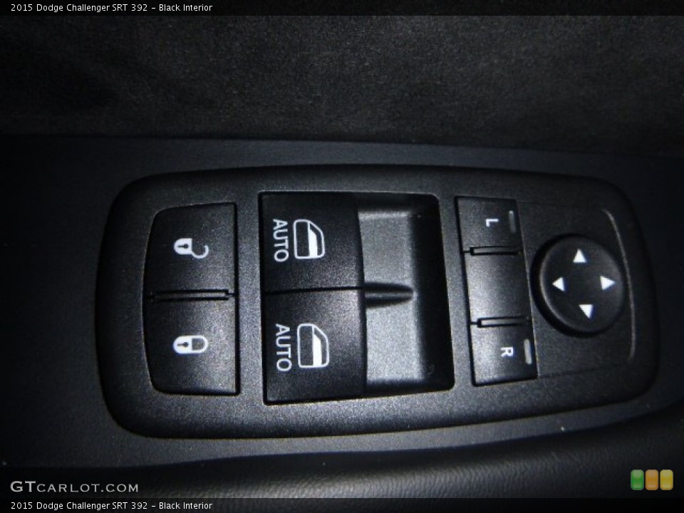 Black Interior Controls for the 2015 Dodge Challenger SRT 392 #99525235