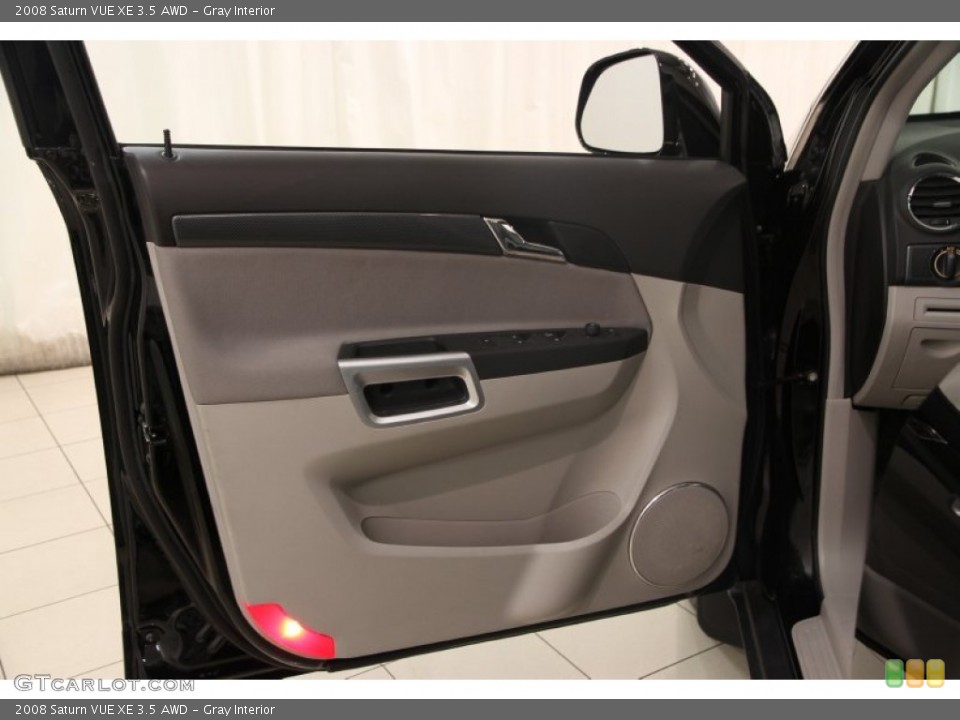 Gray Interior Door Panel for the 2008 Saturn VUE XE 3.5 AWD #99531882