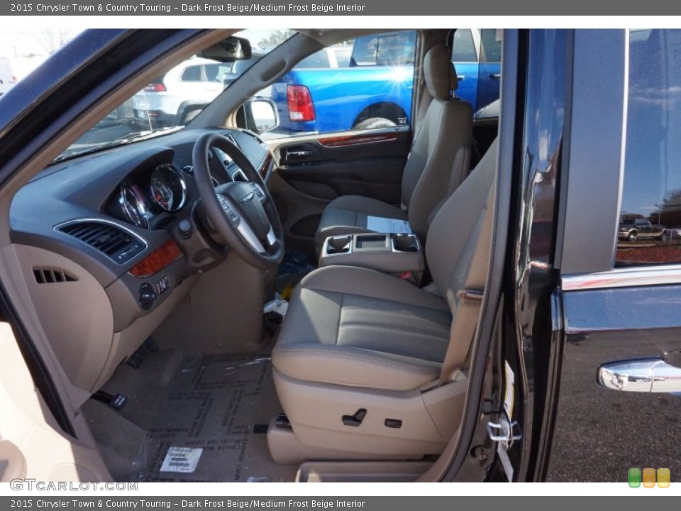 Dark Frost Beige/Medium Frost Beige Interior Photo for the 2015 Chrysler Town & Country Touring #99535809