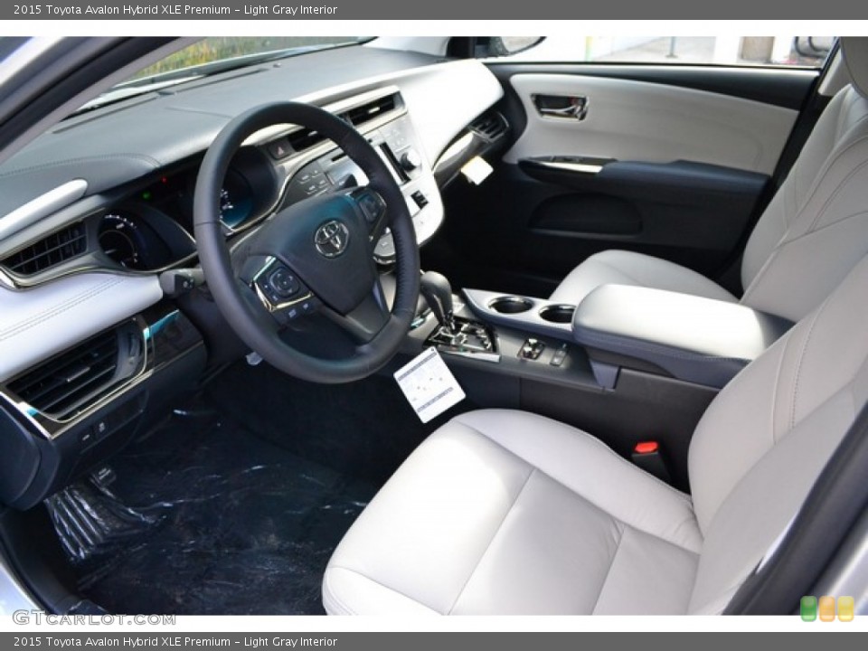 Light Gray Interior Prime Interior for the 2015 Toyota Avalon Hybrid XLE Premium #99544053
