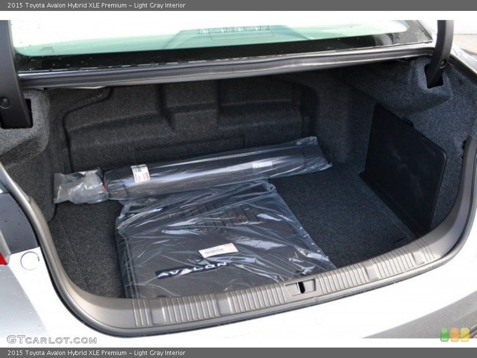 Light Gray Interior Trunk for the 2015 Toyota Avalon Hybrid XLE Premium #99544118