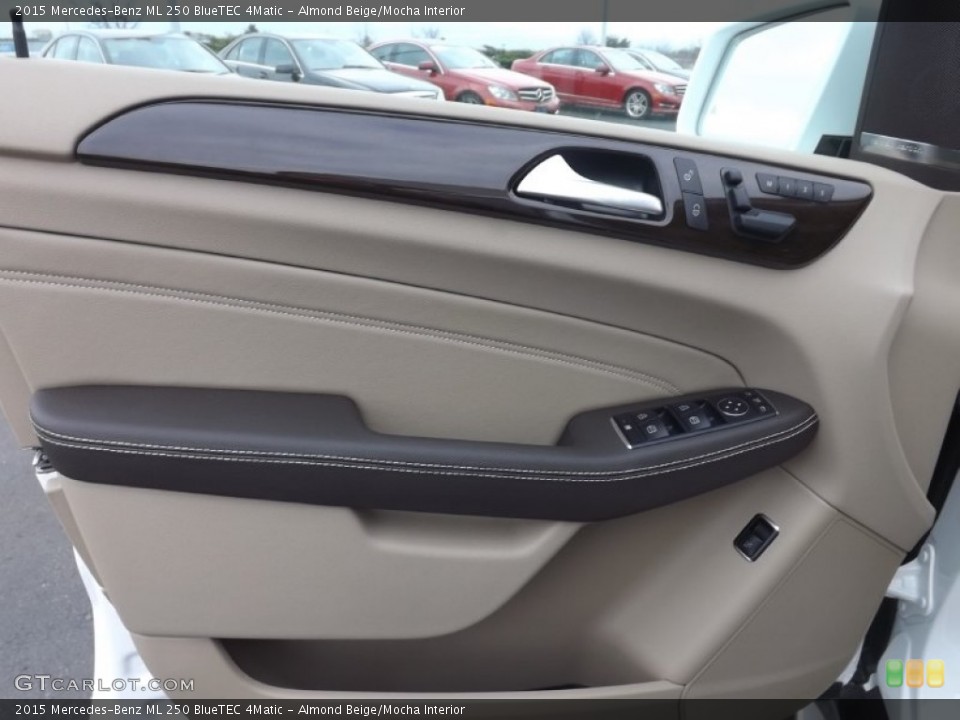 Almond Beige/Mocha Interior Door Panel for the 2015 Mercedes-Benz ML 250 BlueTEC 4Matic #99554992