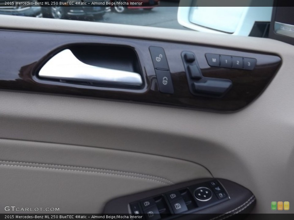 Almond Beige/Mocha Interior Controls for the 2015 Mercedes-Benz ML 250 BlueTEC 4Matic #99555016