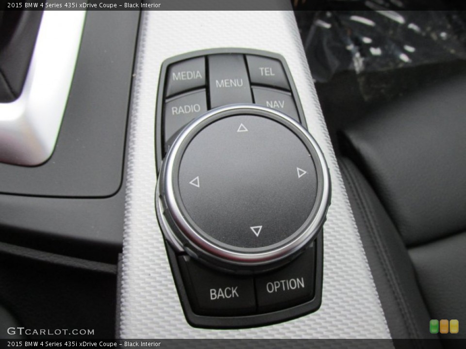 Black Interior Controls for the 2015 BMW 4 Series 435i xDrive Coupe #99563914