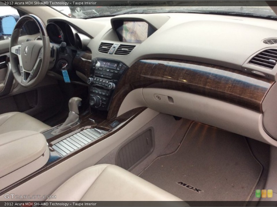Taupe Interior Photo for the 2012 Acura MDX SH-AWD Technology #99569479